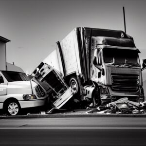 Common causes of truck accidents.