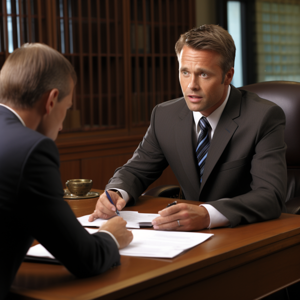 A Charlotte attorney negotiating with an insurance company adjuster